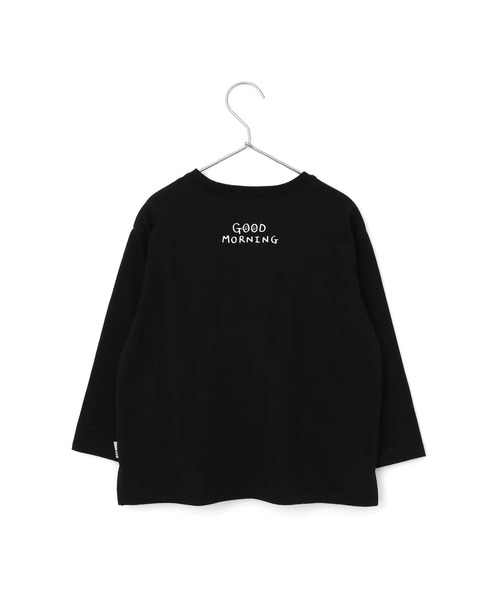 MAKE YOUR DAY（メイクユアデイ）の「ファミリーハブラシ長袖Tシャツ■80～140cm（Tシャツ/カットソー・キッズ・ブラック/オフホワイト/ベージュ・80/90/100/110/120/130/140）」の20枚目の写真