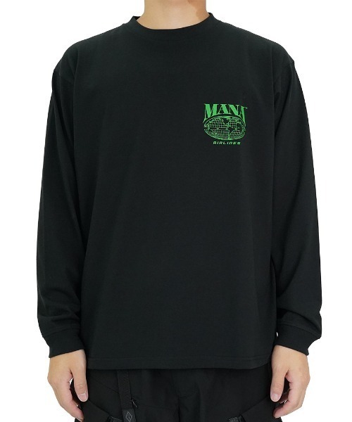 MANASTASH（マナスタッシュ）の「MANASTASH/マナスタッシュ/CiTee AIRLINES（Tシャツ/カットソー・メンズ・ホワイト/ブラック/レモンイエロー・MEDIUM/LARGE/X-LARGE/XX-LARGE）」の18枚目の写真