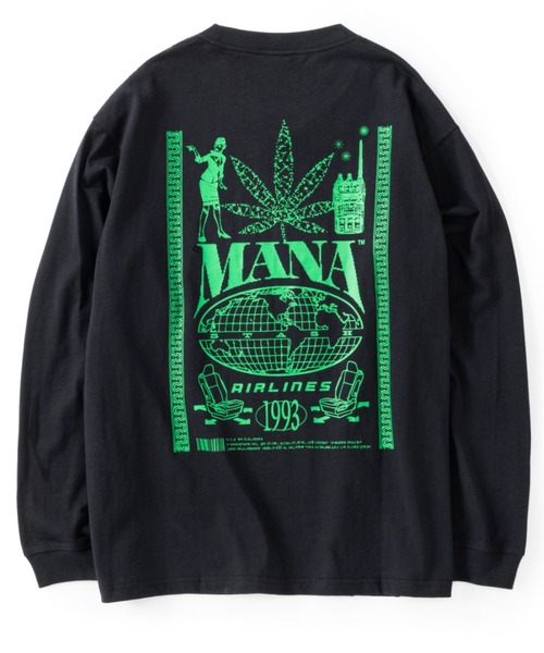 MANASTASH（マナスタッシュ）の「MANASTASH/マナスタッシュ/CiTee AIRLINES（Tシャツ/カットソー・メンズ・ホワイト/ブラック/レモンイエロー・MEDIUM/LARGE/X-LARGE/XX-LARGE）」の6枚目の写真