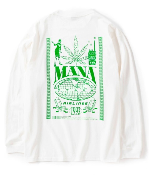 MANASTASH（マナスタッシュ）の「MANASTASH/マナスタッシュ/CiTee AIRLINES（Tシャツ/カットソー・メンズ・ホワイト/ブラック/レモンイエロー・MEDIUM/LARGE/X-LARGE/XX-LARGE）」の5枚目の写真
