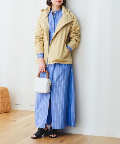 B:MING by BEAMS(ビーミングバイビームス)の「B:MING by BEAMS / 撥水 マウンテン パーカ(マウンテンパーカー・レディース・オリーブ/オフホワイト/ブラック/イエロー系その他/セージグリーン/ブラウン系その他・SMALL/MEDIUM/LARGE)」の16枚目の写真