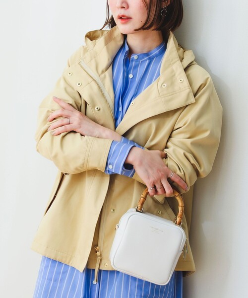B:MING by BEAMS(ビーミングバイビームス)の「B:MING by BEAMS / 撥水 マウンテン パーカ(マウンテンパーカー・レディース・オリーブ/オフホワイト/ブラック/イエロー系その他/セージグリーン/ブラウン系その他・SMALL/MEDIUM/LARGE)」の6枚目の写真