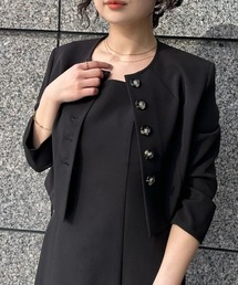 FRAY I.D（フレイアイディー）の「マフラー付きダブルフェイスコート