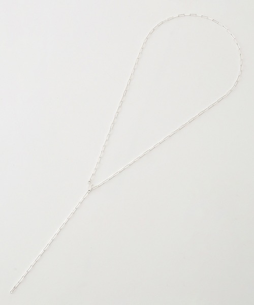ROPE'（ロペ）の「クリップチェーンラリエット（ネックレス・レディース・シルバー/ゴールド・FREE）」の4枚目の写真