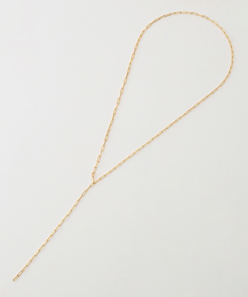 ROPE'（ロペ）の「クリップチェーンラリエット（ネックレス・レディース・シルバー/ゴールド・FREE）」の3枚目の写真