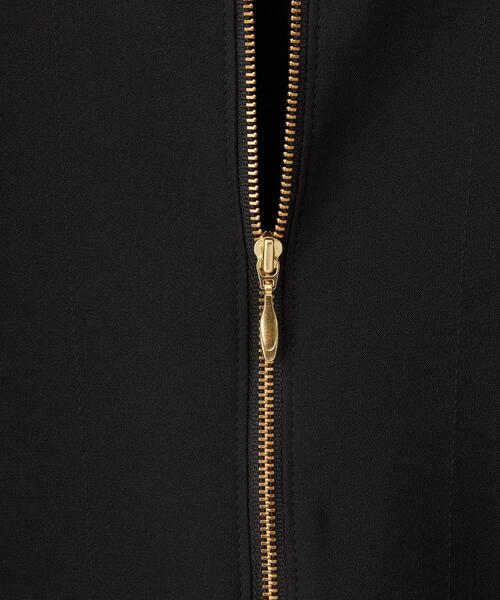 EMMEL REFINES（エメルリファインズ）の「＜EMMEL REFINES＞EM 2WAY ジップ ショートスリーブ ブラウス（シャツ/ブラウス・レディース・ブラック/ライトブルー/ナチュラル・FREE）」の8枚目の写真