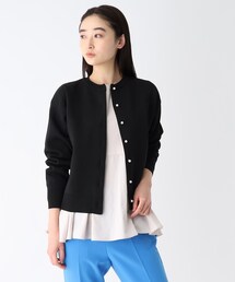 OPAQUE.CLIP | パール調ボタンクルーネックカーディガン(カーディガン/ボレロ)