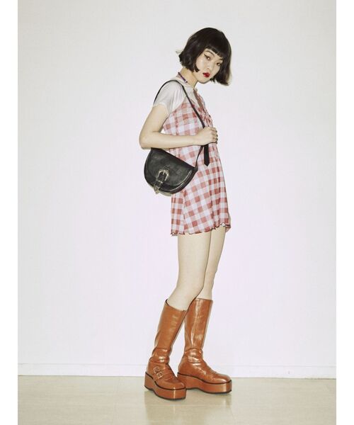 jouetie(ジュエティ)の「ラウンドミニBAG(ショルダーバッグ・レディース・ブラック/オフホワイト/ピンク・FREE)」の16枚目の写真