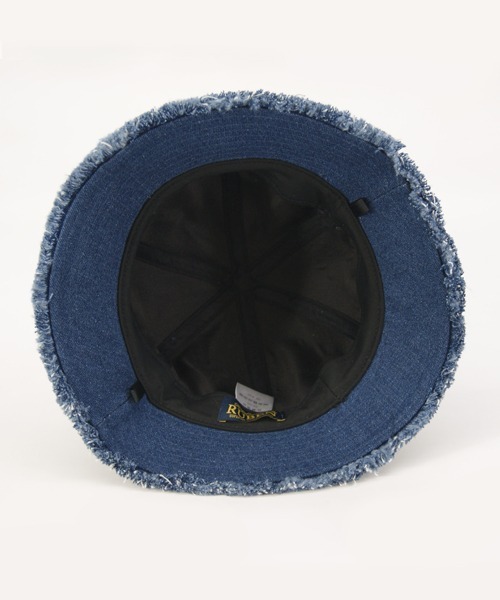 polcadot（ポルカドット）の「DNIM FRINGE METRO HAT/デニム フリンジ メトロハット（ハット・レディース・ブラック/ホワイト/ネイビー・FREE）」の9枚目の写真