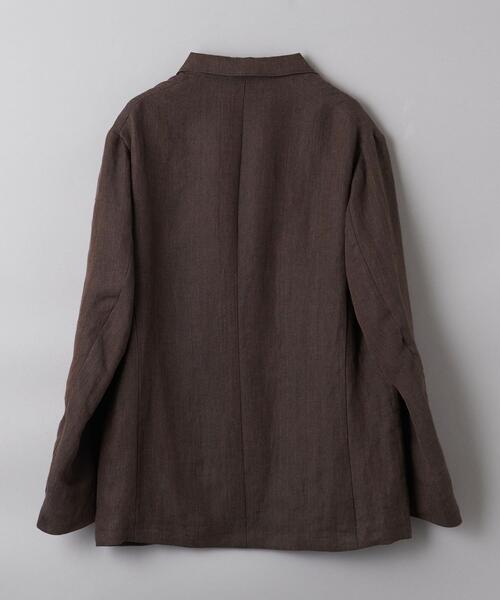 UNITED ARROWS(ユナイテッドアローズ)の「オーディナリー リネン サマーツイード シングル2ボタン ジャケット(テーラードジャケット・メンズ・ダークブラウン・SMALL/MEDIUM/LARGE/X-LARGE)」の11枚目の写真