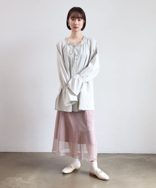 RETRO GIRL(レトロガール)の「オーロラフレアSK(スカート・レディース・ナチュラル/ピンク/ブルー・FREE)」の22枚目の写真