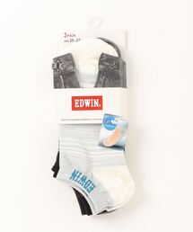 EDWIN（エドウィン）の「EDWIN/エドウイン ソックス ３足組 スニーカー丈（ソックス/靴下）」