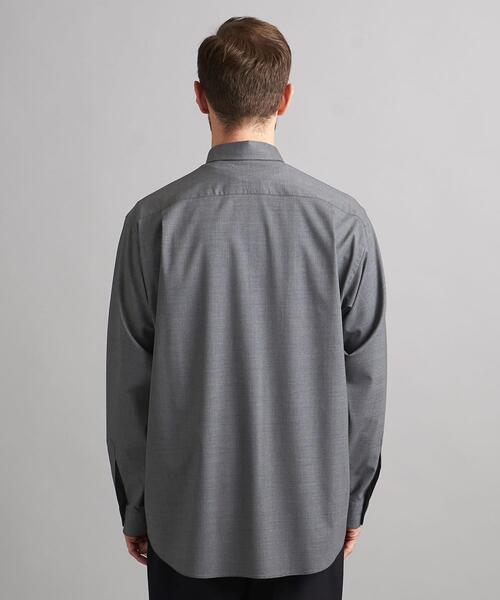 SOVEREIGN（ソブリン）の「＜SOVEREIGN＞ フライフロント シャツ（シャツ/ブラウス・メンズ・グレー/ネイビー・S/M/L）」の8枚目の写真