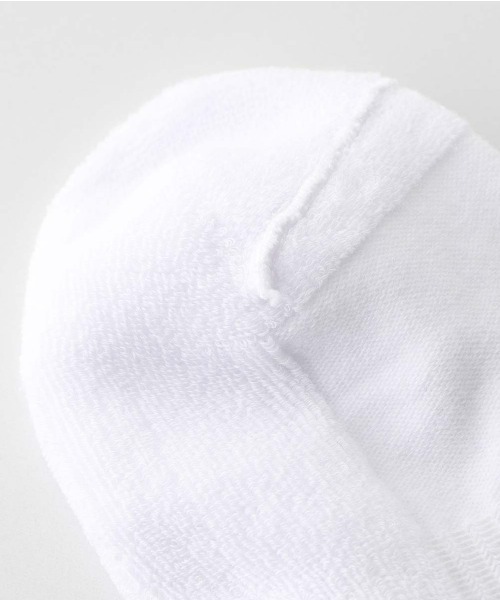 POLO RALPH LAUREN（ポロ ラルフ ローレン）の「【3足セット】POLO RALPH LAUREN メンズ 足底パイル アーチサポート ワンポイント ショートソックス 92009914（ソックス/靴下・メンズ・ブラック/マルチ/ホワイト・25-27CM）」の7枚目の写真