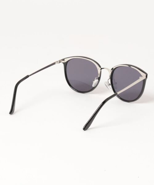 prose verse（プロズヴェール）の「〈UVカット〉メタルブリッジサングラス（サングラス・レディース・ブラウン/ブラック・ﾌﾘ-）」の7枚目の写真