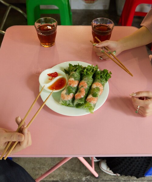 FREAK'S STORE（フリークスストア）の「▽【限定展開】Chao! bamboo/チャオバンブー　別注バックプリントTシャツ（Tシャツ/カットソー・レディース・ライトピンク/ブラック/オフホワイト/グリーン・MEDIUM/SMALL/LARGE）」の11枚目の写真