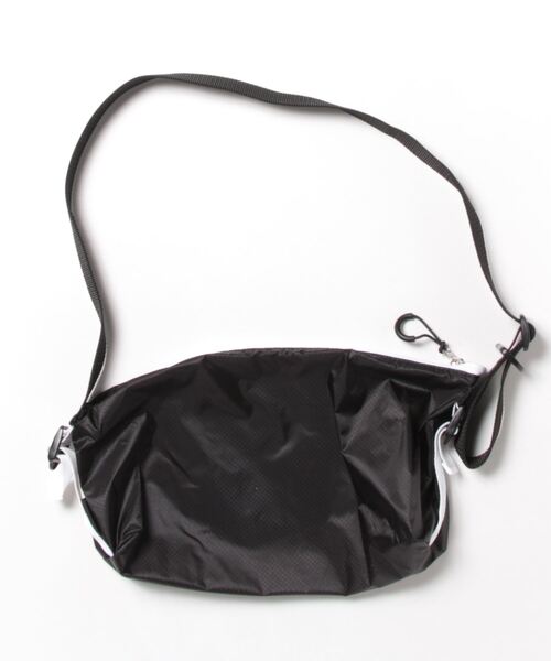 SABLE CLUTCH（セーブルクラッチ）の「TAPE SHOULDER BAG - CORDURA/SEMI CLEAR（ショルダーバッグ/コーデュラ）（ボディバッグ/ウエストポーチ・メンズ・キャメル/ブラック×ホワイト/カーキ/グレー/ブラック・ONE SIZE）」の9枚目の写真