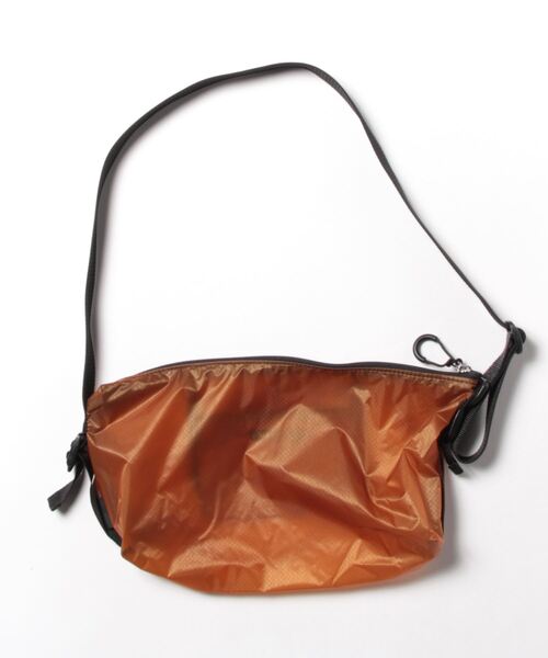 SABLE CLUTCH（セーブルクラッチ）の「TAPE SHOULDER BAG - CORDURA/SEMI CLEAR（ショルダーバッグ/コーデュラ）（ボディバッグ/ウエストポーチ・メンズ・キャメル/ブラック×ホワイト/カーキ/グレー/ブラック・ONE SIZE）」の12枚目の写真