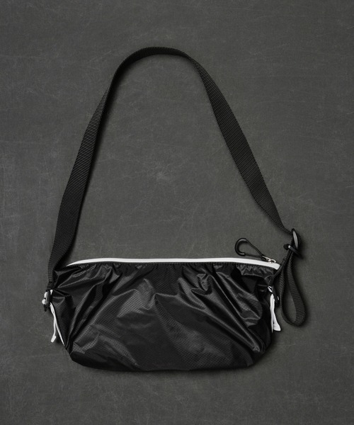SABLE CLUTCH（セーブルクラッチ）の「TAPE SHOULDER BAG - CORDURA/SEMI CLEAR（ショルダーバッグ/コーデュラ）（ボディバッグ/ウエストポーチ・メンズ・キャメル/ブラック×ホワイト/カーキ/グレー/ブラック・ONE SIZE）」の20枚目の写真
