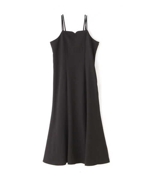 N.（N. Natural Beauty Basic）（エヌエヌナチュラルビューティーベーシック）の「◆ダブルストラップキャミワンピース（ワンピース・レディース・オフホワイト/ブラック・MEDIUM）」の14枚目の写真