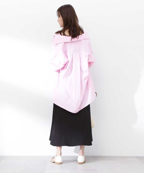 N.（N. Natural Beauty Basic）（エヌエヌナチュラルビューティーベーシック）の「◆ダブルストラップキャミワンピース（ワンピース・レディース・オフホワイト/ブラック・MEDIUM）」の19枚目の写真