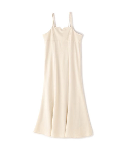 N.（N. Natural Beauty Basic）（エヌエヌナチュラルビューティーベーシック）の「◆ダブルストラップキャミワンピース（ワンピース・レディース・オフホワイト/ブラック・MEDIUM）」の22枚目の写真