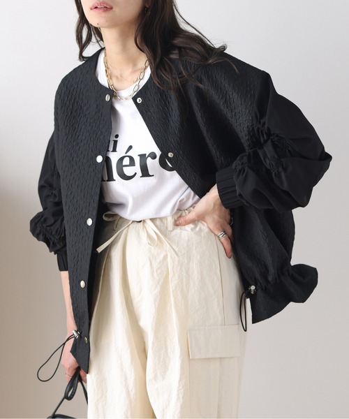 セール】ギャザーブルゾン（ブルゾン）｜La-gemme（ラジェム）の