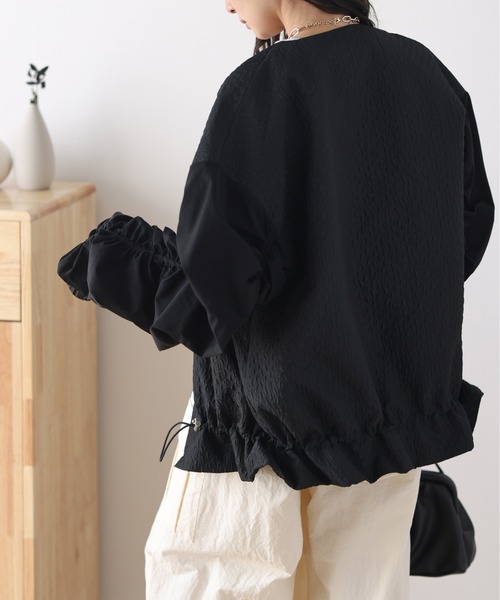 セール】ギャザーブルゾン（ブルゾン）｜La-gemme（ラジェム）の