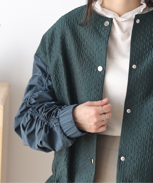 セール】ギャザーブルゾン（ブルゾン）｜La-gemme（ラジェム）の