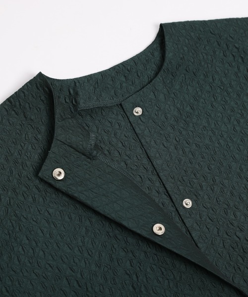 La-gemme(ラジェム)の「ギャザーブルゾン(ブルゾン・レディース・ホワイト/ネイビー/グリーン/ブラック・フリー)」の13枚目の写真