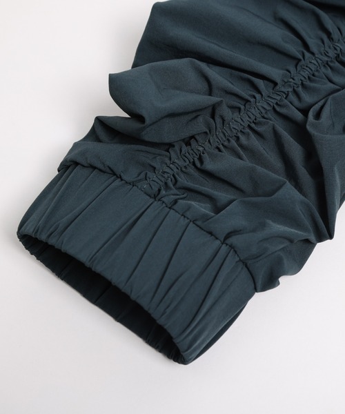 La-gemme(ラジェム)の「ギャザーブルゾン(ブルゾン・レディース・ホワイト/ネイビー/グリーン/ブラック・フリー)」の17枚目の写真