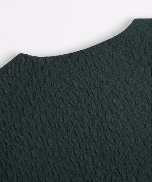 La-gemme(ラジェム)の「ギャザーブルゾン(ブルゾン・レディース・ホワイト/ネイビー/グリーン/ブラック・フリー)」の14枚目の写真