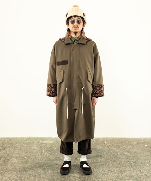 masterkey(マスターキー)の「masterkey マスターキー / ANARCHY アナーキー モッズコート / MK24A-O-12(モッズコート・メンズ・カーキ/ブラック・FREE)」の12枚目の写真