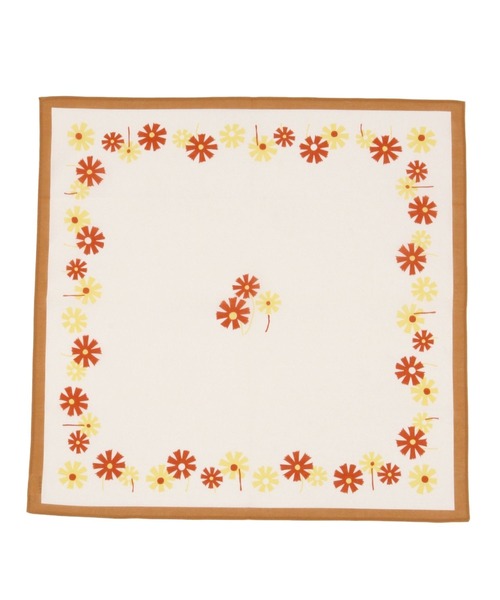 LEPSIM（レプシィム）の「【アデリアレトロ】ハンカチ　189363（ハンカチ/ハンドタオル・レディース・ライトグリーン/オレンジ/ブルー・ONE SIZE）」の7枚目の写真