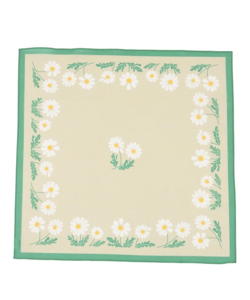 LEPSIM（レプシィム）の「【アデリアレトロ】ハンカチ　189363（ハンカチ/ハンドタオル・レディース・ライトグリーン/オレンジ/ブルー・ONE SIZE）」の9枚目の写真