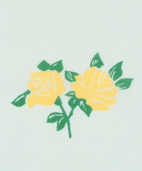 LEPSIM（レプシィム）の「【アデリアレトロ】ハンカチ　189363（ハンカチ/ハンドタオル・レディース・ライトグリーン/オレンジ/ブルー・ONE SIZE）」の5枚目の写真