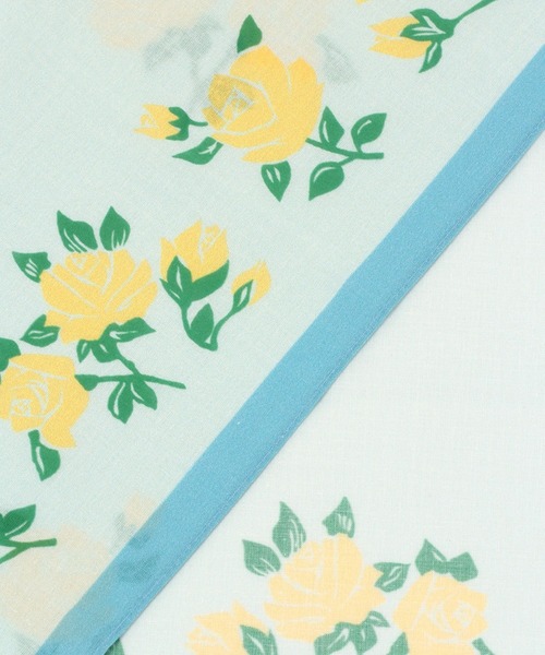 LEPSIM（レプシィム）の「【アデリアレトロ】ハンカチ　189363（ハンカチ/ハンドタオル・レディース・ライトグリーン/オレンジ/ブルー・ONE SIZE）」の13枚目の写真