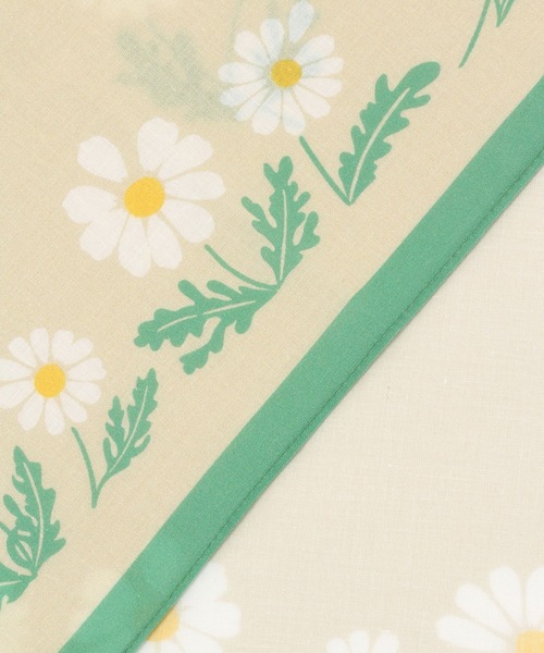 LEPSIM（レプシィム）の「【アデリアレトロ】ハンカチ　189363（ハンカチ/ハンドタオル・レディース・ライトグリーン/オレンジ/ブルー・ONE SIZE）」の4枚目の写真