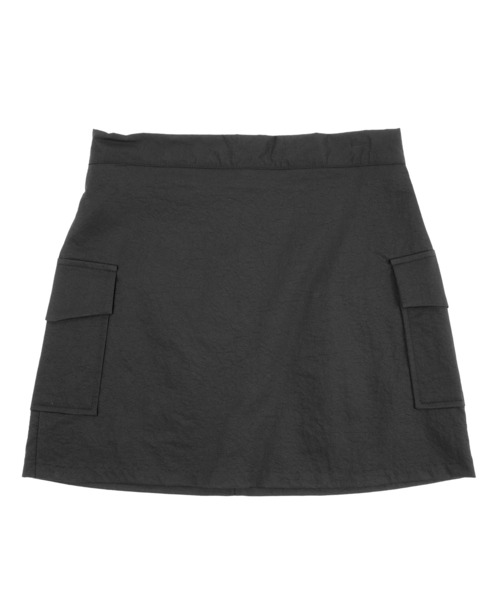 Figments(フィグメンツ)の「カーゴミニスカート(スカート・レディース・グレー/ブラック・FREE)」の11枚目の写真