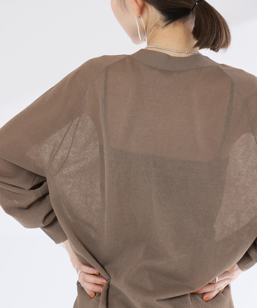 VERMEIL par iena（ヴェルメイユパーイエナ）の「シアーニット V