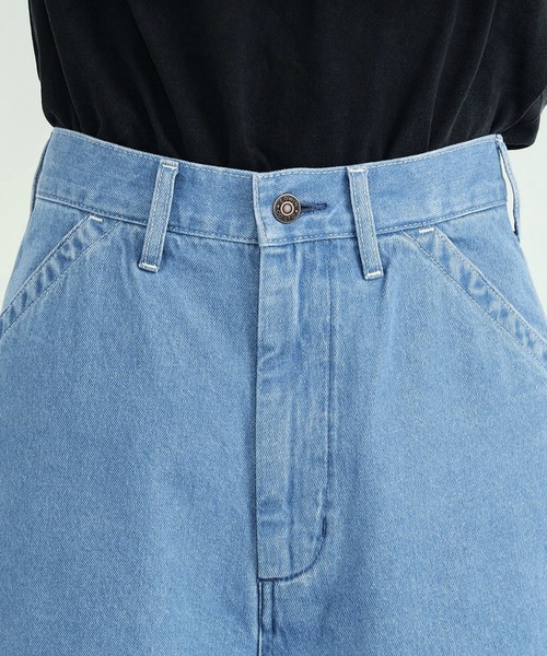EDWIN（エドウィン）の「EDWIN エドウィン STEPMARK ワイド ペインターパンツ デニム ショートパンツ ユニセックス（デニムパンツ・メンズ・ライトインディゴブルー/ブルー・MEDIUM/X-LARGE/SMALL/LARGE）」の10枚目の写真