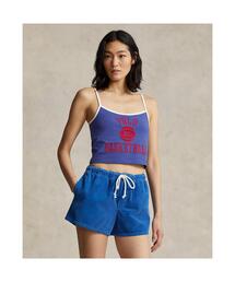 Polo ボール クロップド ジャージー タンク トップ