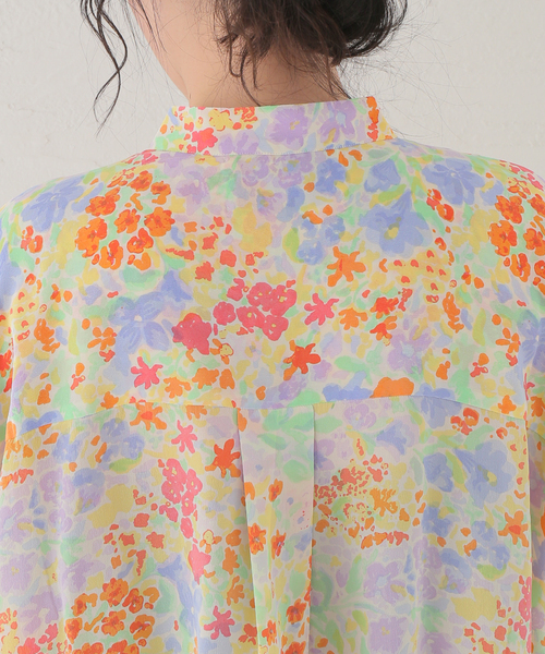 mii（ミー）の「【Mii / ミイ】PRINTED SHORT SLEEVE SHIRT：シャツ（シャツ/ブラウス・レディース・アイボリー・SMALL）」の14枚目の写真