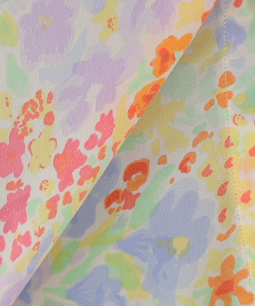 mii（ミー）の「【Mii / ミイ】PRINTED SHORT SLEEVE SHIRT：シャツ（シャツ/ブラウス・レディース・アイボリー・SMALL）」の15枚目の写真