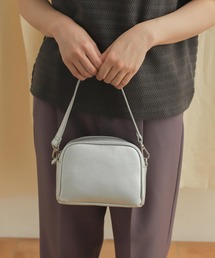 2WAYスクエアショルダーミニバッグ