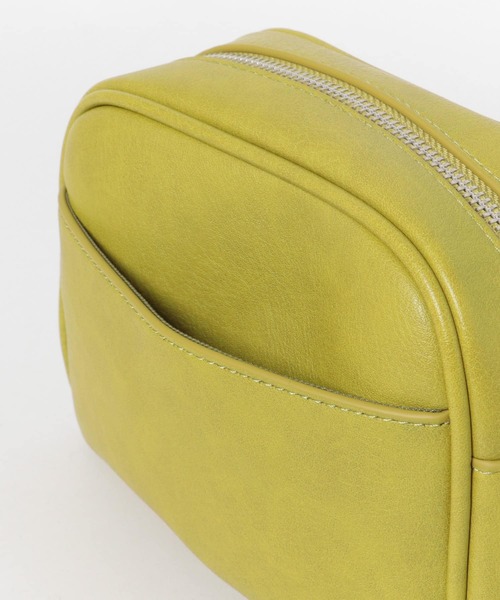 URBAN RESEARCH DOORS（アーバンリサーチドアーズ）の「2WAYスクエアショルダーミニバッグ（ショルダーバッグ・レディース・ブラック/イエロー系その他/シルバー・-）」の17枚目の写真