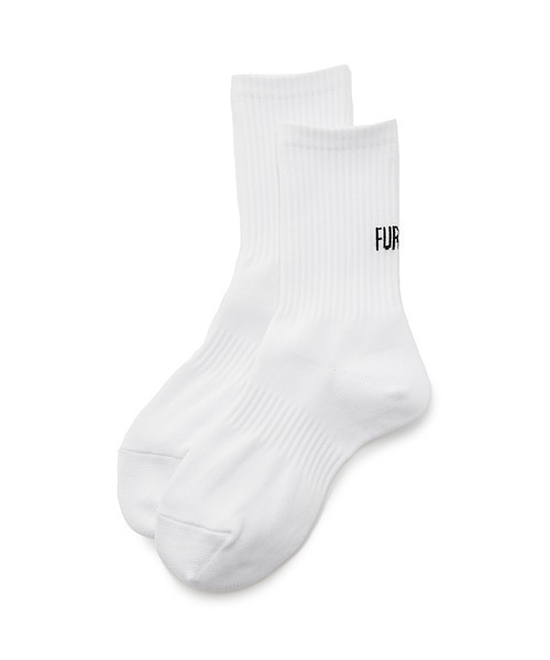 FURFUR（ファーファー）の「ロゴ入りリブソックス（ソックス/靴下・レディース・ブラウン/ホワイト/ブラック・FREE）」の9枚目の写真