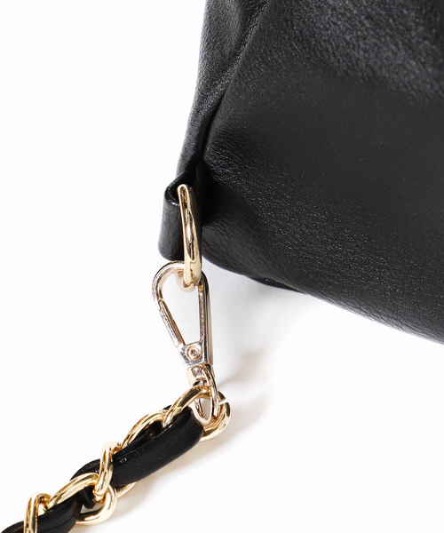 SLOBE IENA(スローブイエナ)の「《WEB限定/追加2》【OUTDOOR / アウトドア】SLOBE別注チェーンリュック(バックパック/リュック・レディース・ブラック・FREE)」の9枚目の写真