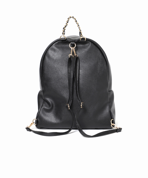 SLOBE IENA(スローブイエナ)の「《WEB限定/追加2》【OUTDOOR / アウトドア】SLOBE別注チェーンリュック(バックパック/リュック・レディース・ブラック・FREE)」の12枚目の写真