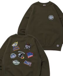 BEN DAVIS（ベンデイビス）の「【BEN DAVIS(ベンデイビス)】 CHAMPIONSHIP CREW / ロゴ ビッグ ワッペン スウェット クルーネック（スウェット・メンズ）」